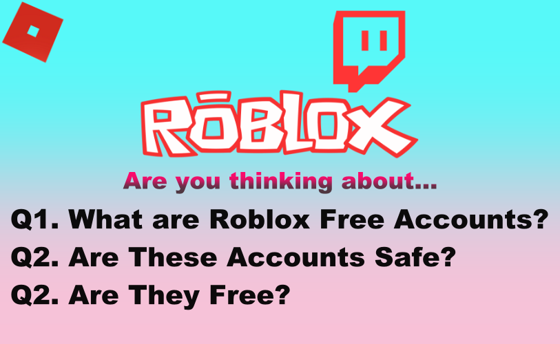 FREE ROBLOX ACCOUNT ( GIRL OR BOY IS AVAILABLE! ) *Read description*, Free  Items on Carousell